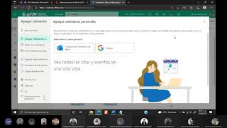 Calendario y Eventos en Outlook Institucional y Teams [upl. by Acinoj]