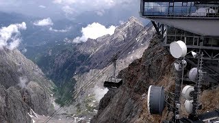 Mit der quotNeuen Zugspitzbahnquot zum höchsten Berg Deutschlands Rundfahrt [upl. by Cioffred546]