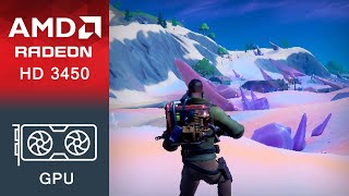 Fortnite Gameplay ATI Radeon HD 3450 [upl. by Meghan]