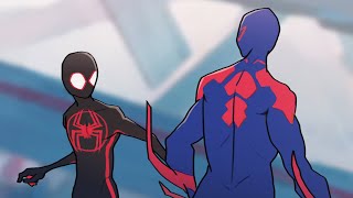 Missing a Punch Across the SpiderVerse Animation [upl. by Hildegarde]