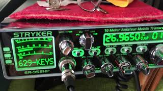 Using a tektronix 2235a 100mhz oscilloscope to monitor your cb ham radio [upl. by Sitelc]