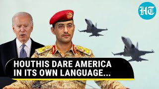 Bring It On America Houthis Flaunt Air Power In ‘Top Gun’Style Video  Red Sea Tensions [upl. by Aicxela803]