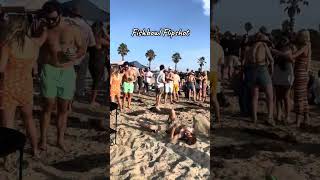 Fishbowl USA Flipshot Trickshot beachgame yardgame 3sandiego [upl. by Gunzburg519]