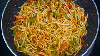 Vegetable Noodles Recipe  Simple and Easy Method But Tastes Great [upl. by Ardie]