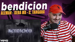 VOLVIO REACCION Alemán Gera MX C Tangana  Bendición Lyric Video [upl. by Weaks]