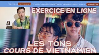 Apprendre le Vietnamien de manière interactive les tons [upl. by Aihsilef]