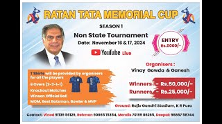 RATAN TATA MEMORIAL CUP 2024  DAY1  KR PURAM [upl. by Froh]