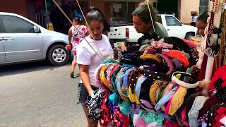 De compras en las calles de Zacatecoluca  La Paz El Salvador [upl. by Maddock397]