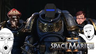 Gaming with Commissar V and Terminus Live  Space Marine 2 VOD [upl. by Narak909]