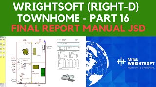 Wrightsoft Part 16 Manual D Heat Load CalculationTownhomesFinal Reports [upl. by Bowes]