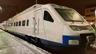 JUNIA SYKSYN LOPUSSA TRAINS IN LATE AUTUMN KOKKOLA CITY 301005112025 [upl. by Sanyu]