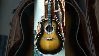 Ovation Custom Balladeer 12 string acousticelectric [upl. by Mcintyre]