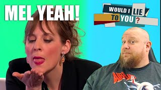 Mel Giedroyc WILTY REACTION  MEL YEAH But Im sorry you licked Bowies WHAT [upl. by Lindahl]