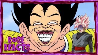 Rosé Goku Black Reacts to Dragonzball P [upl. by Brottman509]