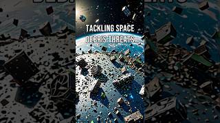 Tackling Space Debris Threats spacedebris KesslerSyndrome spaceenvironment spaceinnovation [upl. by Halimak]