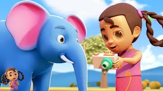 Ek Mota Hathi Song एक मोटा हाथी Hindi Poem for Children and Cartoon Videos [upl. by Lenz332]