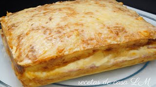 PASTEL SALADO MIXTO RECETA FÁCIL Y RÁPIDA QUE TE SORPRENDERÁ paso a paso recetas de casa lm [upl. by Laumas]