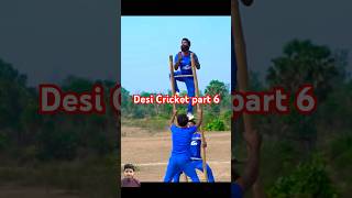 Desi Cricket part 6  देशी क्रिकेट 2  The Comedy Kingdom youtubeshorts shorts surajrox [upl. by Gascony]