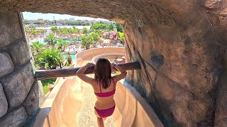 Tobogan Water Slide 💦 at Aquafollie Caorle Venezia 🇮🇹 [upl. by Mcnelly]