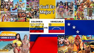 Colombia y Venezuela Comparación Detallada De 2 País Parecidos 🇨🇴 VS 🇻🇪 [upl. by Enelaj978]