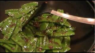 Stir Fry Snow Peas [upl. by Annaor]