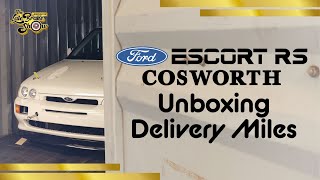 UNBOXING 700mile Ford Escort RS Cosworth  New Old Stock Time Capsule Car [upl. by Katusha]