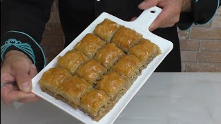 HAZIR YUFKADAN BAKLAVA NASIL YAPILMALI [upl. by Holmen]