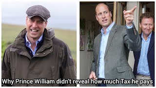 Heres Why Prince William refused to reveal how much Tax he paid after income from Duchy of Cornwall [upl. by Urbani]