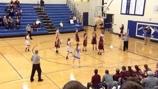 West Lyon Girls Basketball vs Okoboji 1222014 20142015 Season [upl. by Bencion]