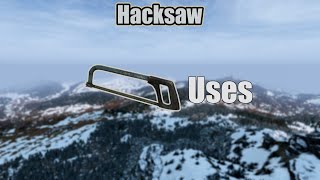 Dayz  All Uses of Hacksaw V126 [upl. by Meill]