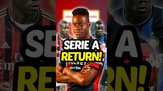 Mario Balotelli is back 🔥 [upl. by Nnoryt132]