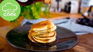 REZEPT Einfache Pancakes  Schnell gemacht amp super fluffig [upl. by Htelimay]