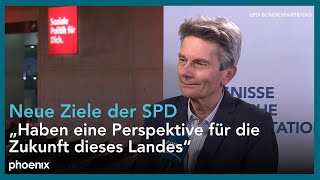 SPDParteitag Interview mit Rolf Mützenich [upl. by Mord]