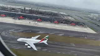 Delta Airbus A330941 takeoff from Taipei [upl. by Halverson]