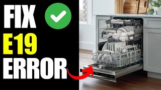 bosch dishwasher error code e19  How To Fix [upl. by Siravart]