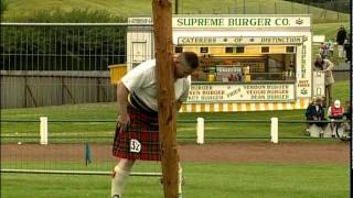 Cowal Highland Gathering  Heavies Tossing the CaberH264ts [upl. by Eeslek750]