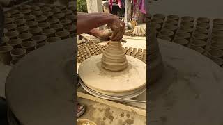 clayvedio potteryclay pottery duet youtubeshorts subscribe 😋 [upl. by Ydwor]