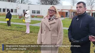 Głogowskie Hospicjum zostanie rozbudowane [upl. by Karlan]