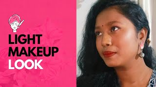 simple light makeup look for beginners super affordable productsmakeup [upl. by Celina659]