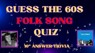 Can YOU Guess the 60s Folk Song musicquizguessthesong musicquiz shorts [upl. by Aihsenad]