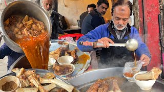 THE HEALTHY BREAKFAST OF LAHORE  SHAKEEL BONG PAYE  SIRI PAYE  LAHORE BEST BONG PAYE IN RAMADAN [upl. by Noral323]