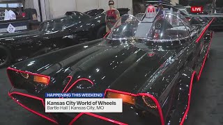 5 generations of Batmobiles at the World of Wheels in KC [upl. by Yuille]