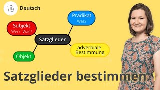 Satzglieder bestimmen Wir zeigen dir wie  Deutsch  Duden Learnattack [upl. by Nrev]