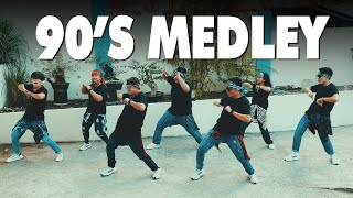 90s MEDLEY  Pinoy Dance Craze l BMD CREW [upl. by Atteinotna]