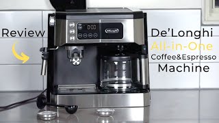 De’Longhi AllinOne Combination Coffee and Espresso Machine Review [upl. by Nojram]