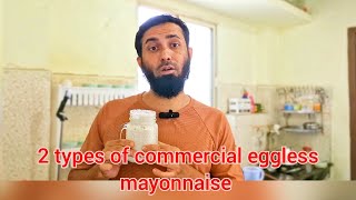 Eggless mayonnaise recipe at home  veg mayonnaise in mixer  commercial recipe  Halal Foodies [upl. by Fredrika]