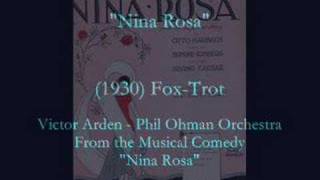 quotNina Rosaquot 1930 Victor Arden  Phil Ohman Orchestra [upl. by Sturrock]