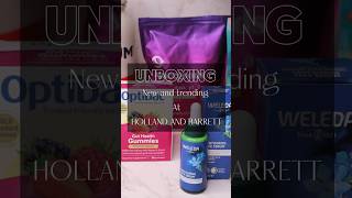 UNBOXING HOLLAND AND BARRETT  new trending products [upl. by Raleigh748]