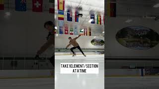 Figure Skating Routine Tips figureskatingcompetition figureskating figureskater [upl. by Hawkie]