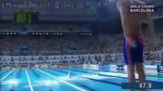 Barcelona 2003  4x100m medley relay World Record [upl. by Pleione]